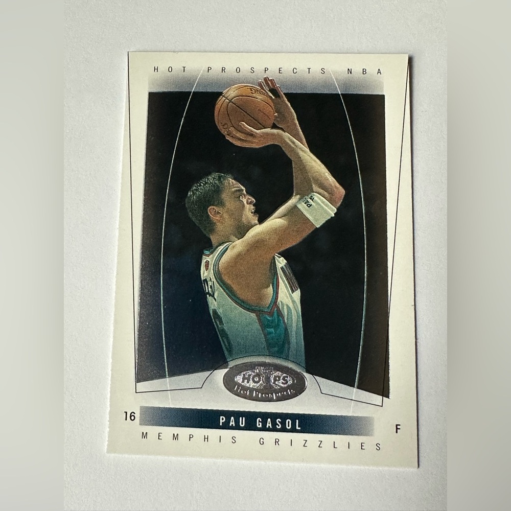 Memphis Grizzlies Pau Gasol Trading Card - White/Teal